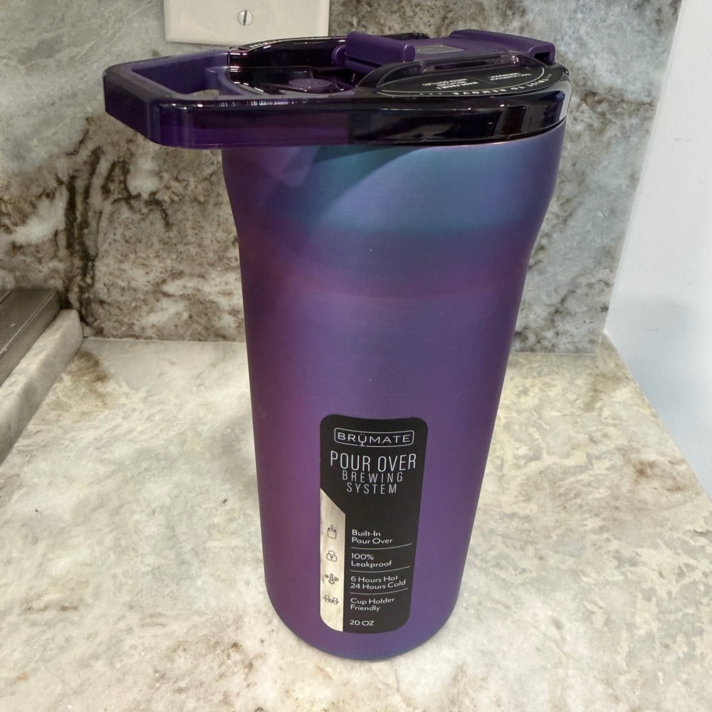 Brand new BruMate Pour Over Brewing System 20oz, Dark Aura